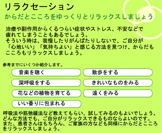 副作用による吐き気が強くてつらく 自分をどうしてよいか分からなくなるほどの状態を経験した