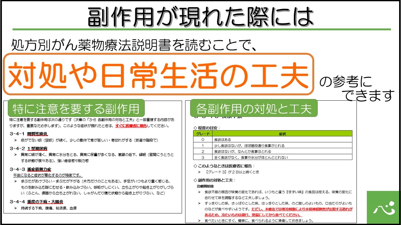 処方別がん薬物療法説明書 患者さん向け 静岡がんセンター