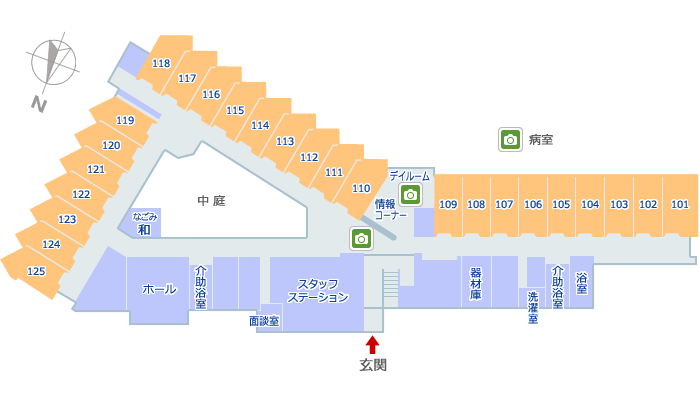 緩和ケア病棟1F